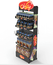 استند ایستاده محصول غذایی